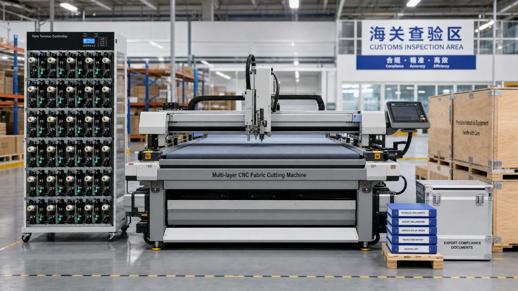 CBP Expands UFLPA Holds to CNC Cutters and Tension Controllers
