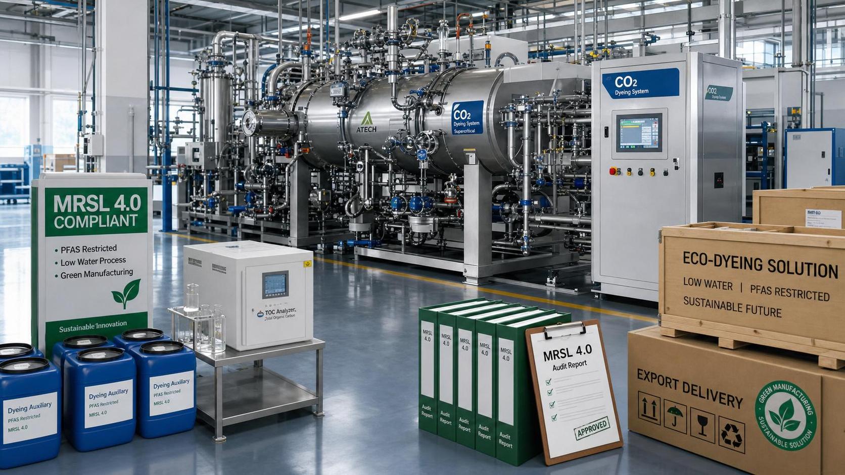 ZDHC MRSL 4.0 Raises Export Compliance for Dyeing Systems ZDHC MRSL 4.0 Raises Export Compliance for Dyeing Systems