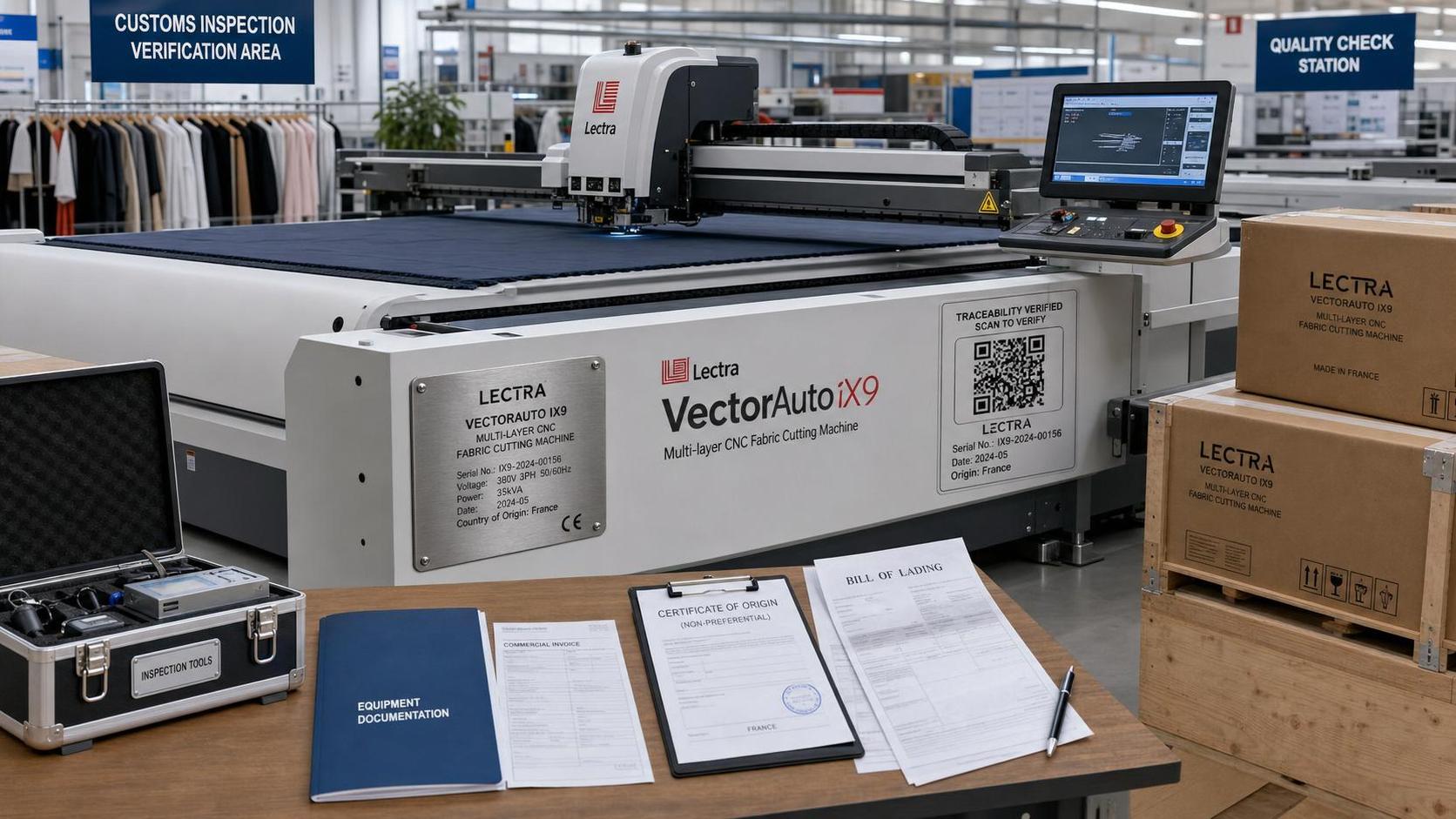 Vietnam Enforces QR Trace Rule for Imported CNC Cutters Vietnam Enforces QR Trace Rule for Imported CNC Cutters