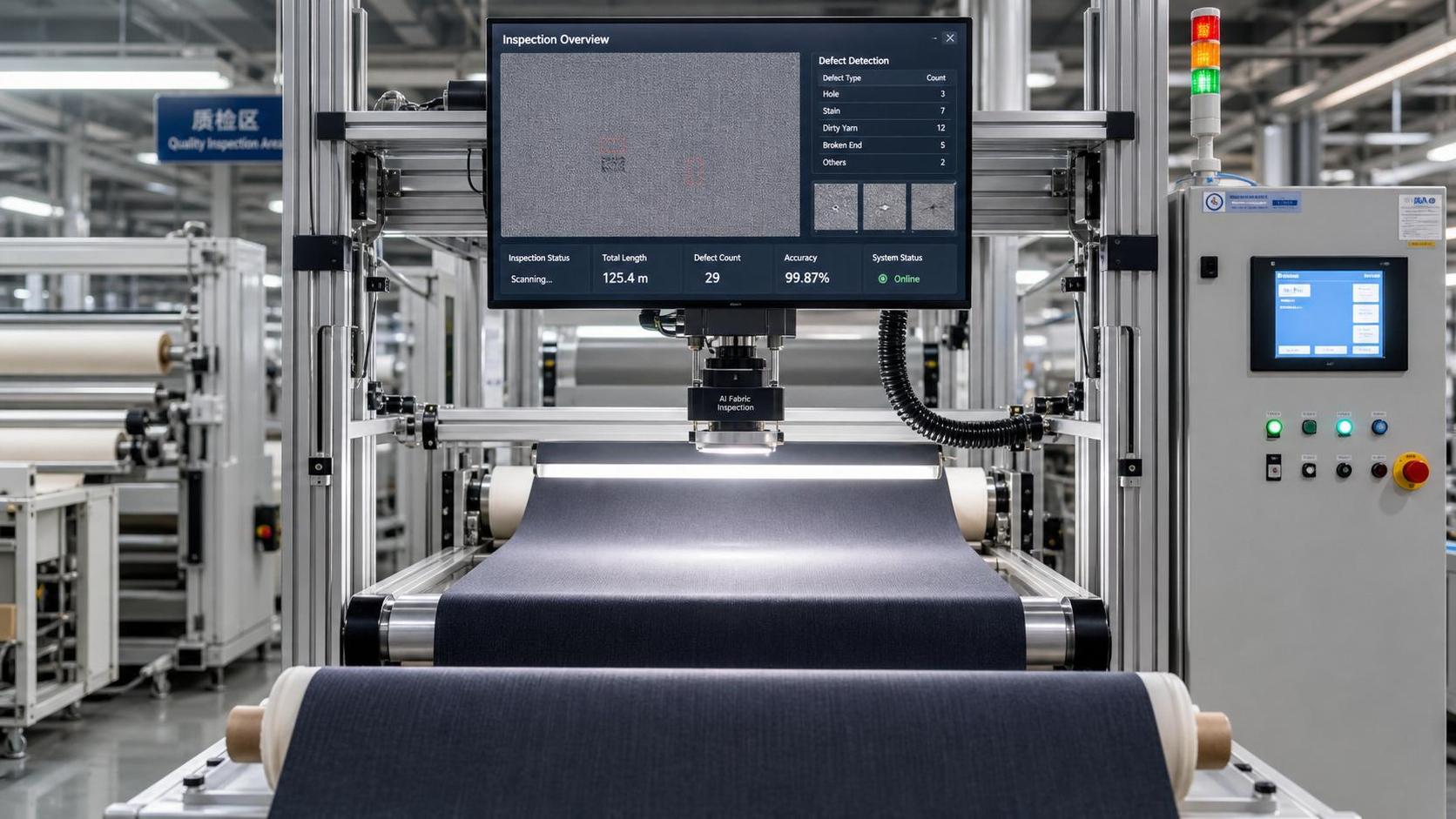 CBP Reclassifies AI Fabric Inspection Systems Under 8543.70.90 CBP Reclassifies AI Fabric Inspection Systems Under 8543.70.90