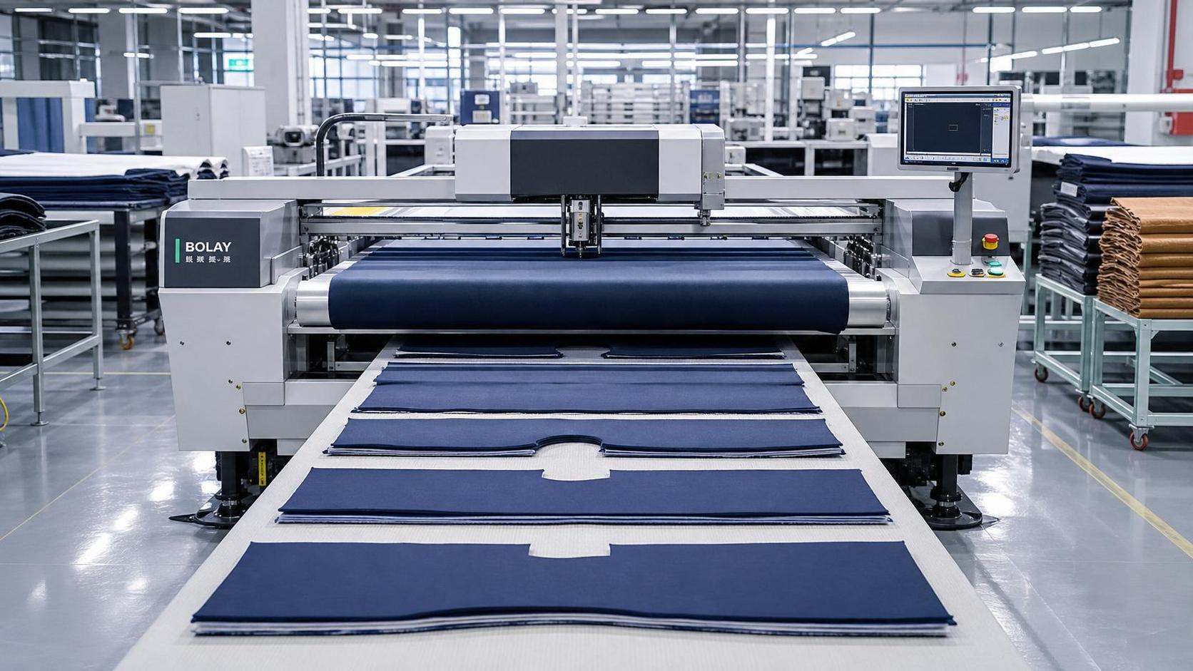 Fabric Cutting Machines with Conveyor: When Do They Reduce Handling Time? Fabric Cutting Machines with Conveyor: When Do They Reduce Handling Time?