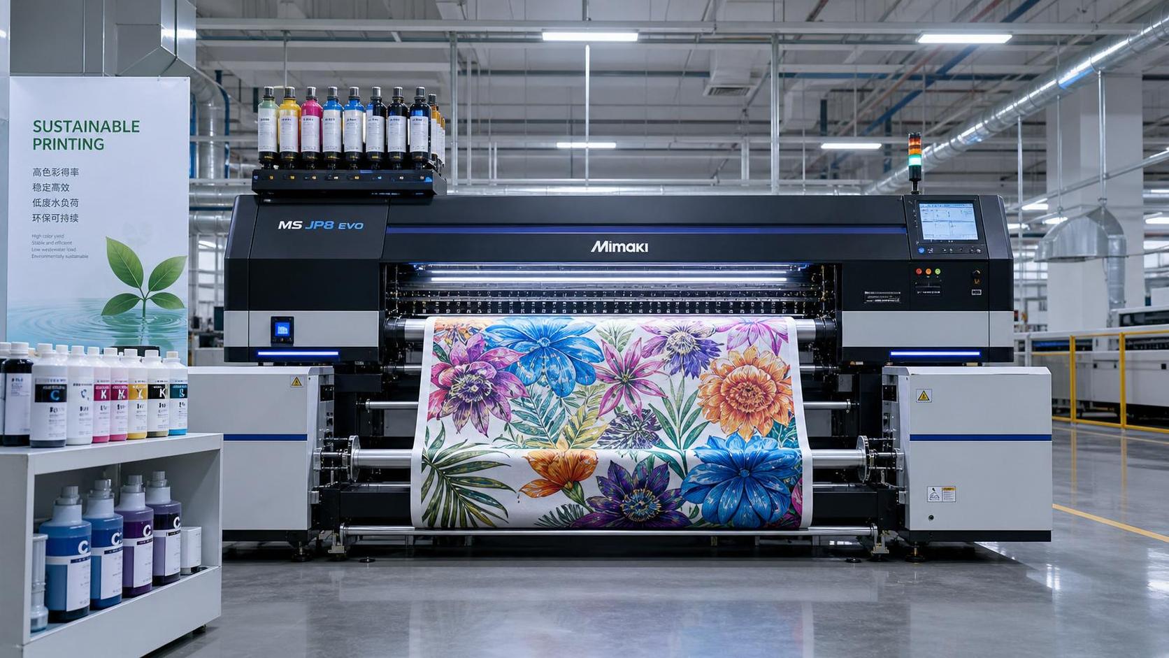 Eco Ink in Inkjet Textile Printing: Color Yield vs Wastewater Load Eco Ink in Inkjet Textile Printing: Color Yield vs Wastewater Load