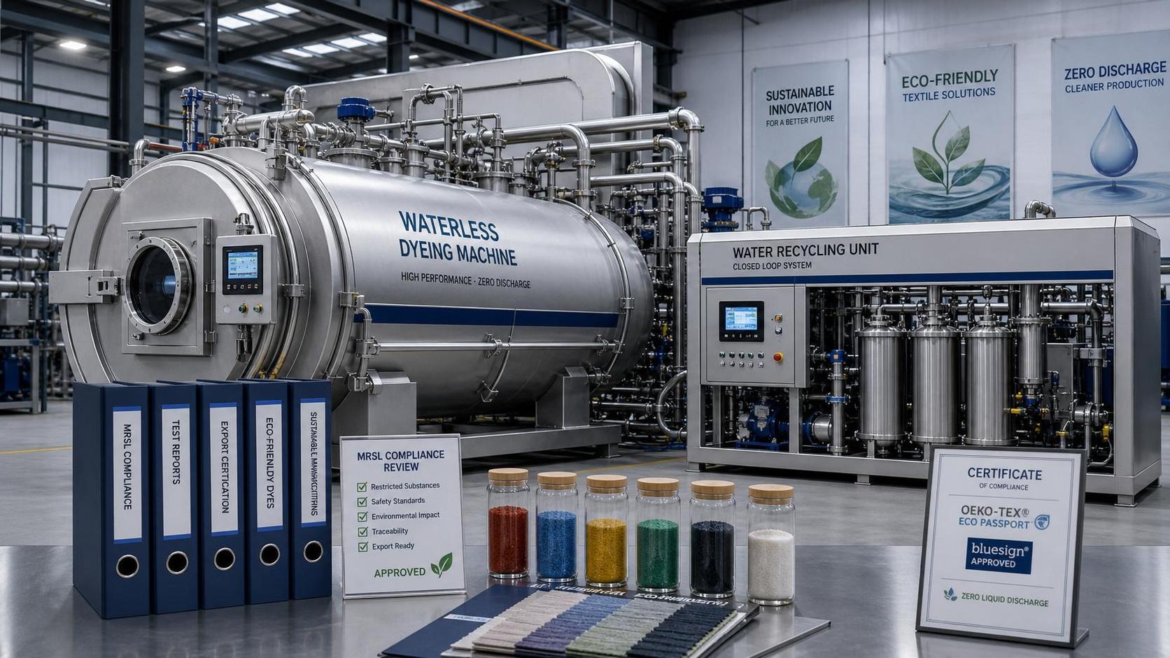 ZDHC MRSL Update Puts Waterless Dyeing Exports Under Review ZDHC MRSL Update Puts Waterless Dyeing Exports Under Review