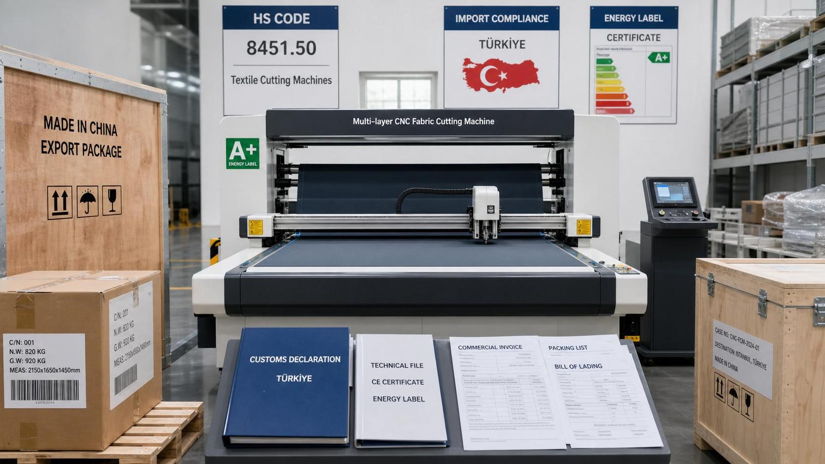 Turkey Applies A+ Energy Label Rule to CNC Cutters