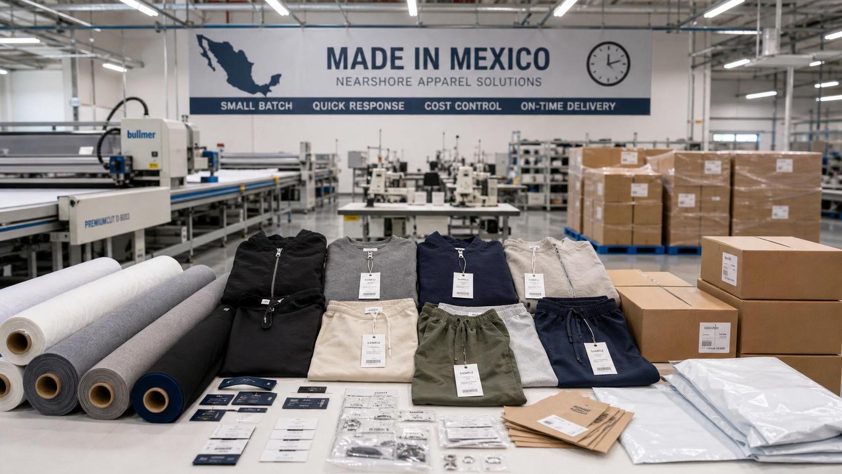 Small-Batch Garment Production in Mexico: Cost and Lead Time Guide