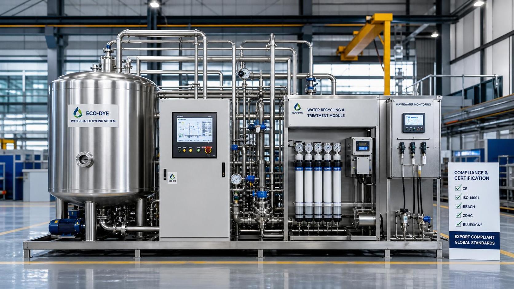 ZDHC MRSL v4.0 Now Mandatory for Dyeing Equipment Exports ZDHC MRSL v4.0 Now Mandatory for Dyeing Equipment Exports
