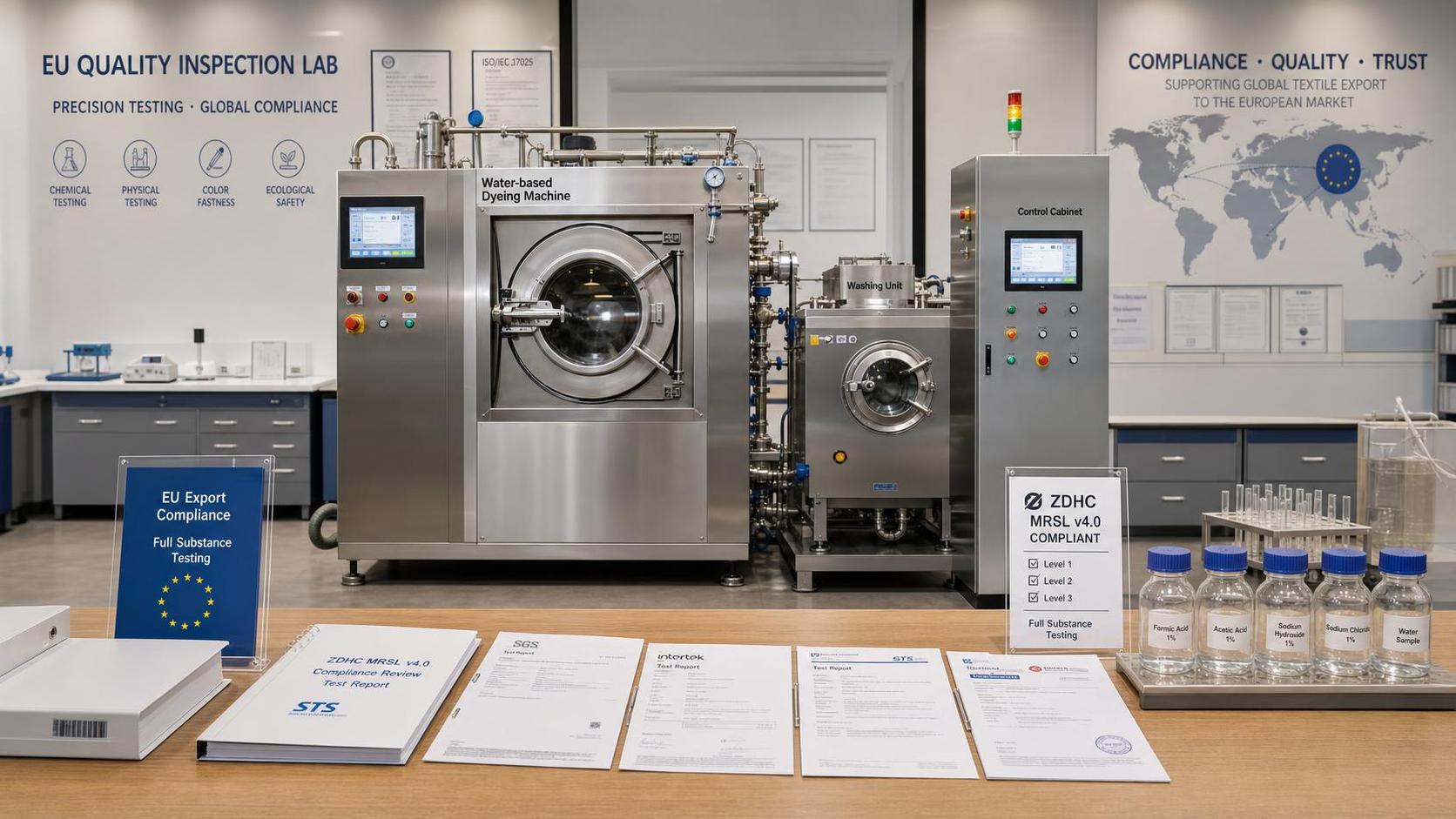 ZDHC MRSL v4.0 Now Mandatory for EU Dyeing Equipment