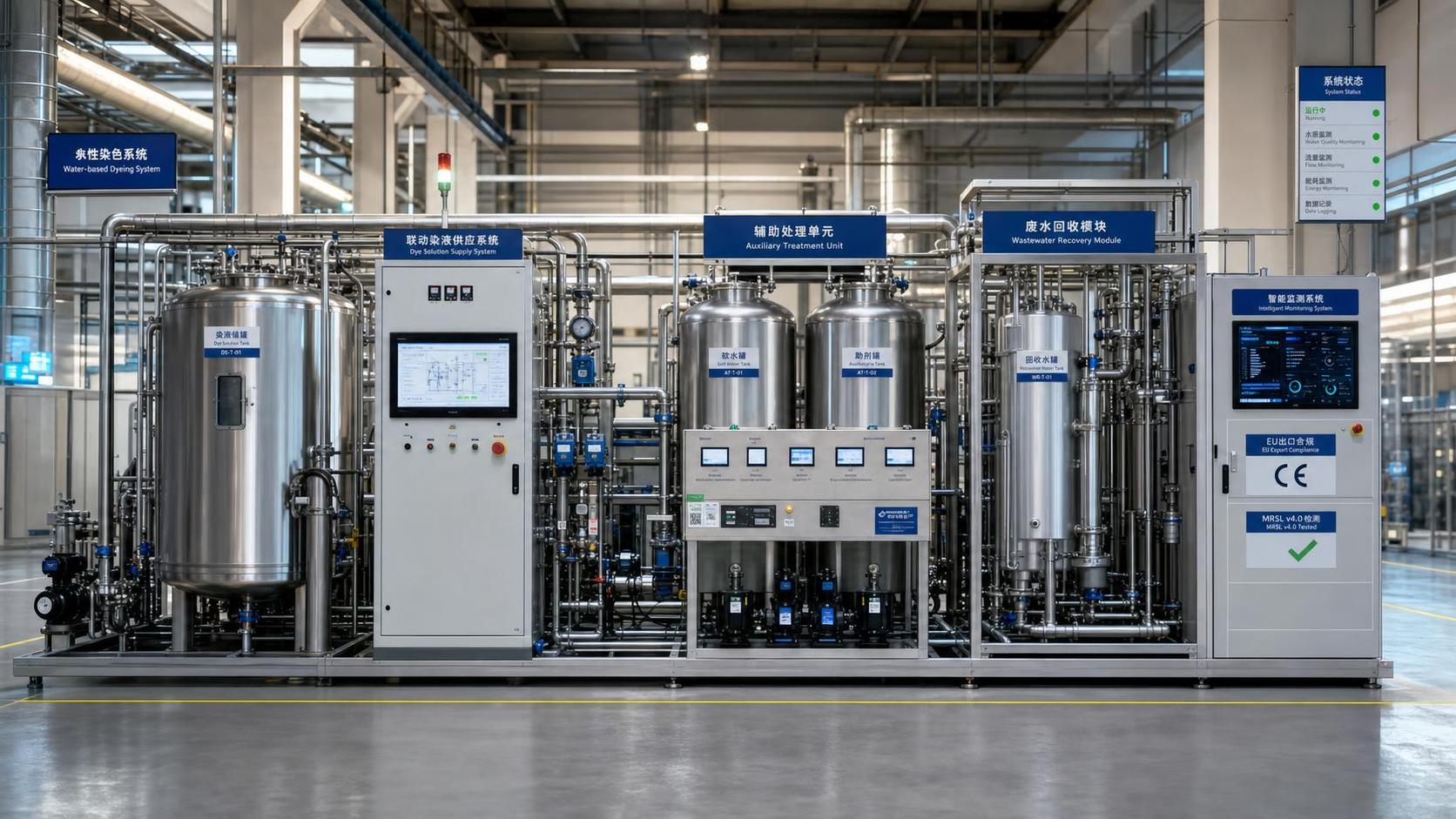 ZDHC MRSL v4.0 Now Mandatory for EU Water-Based Dyeing Equipment