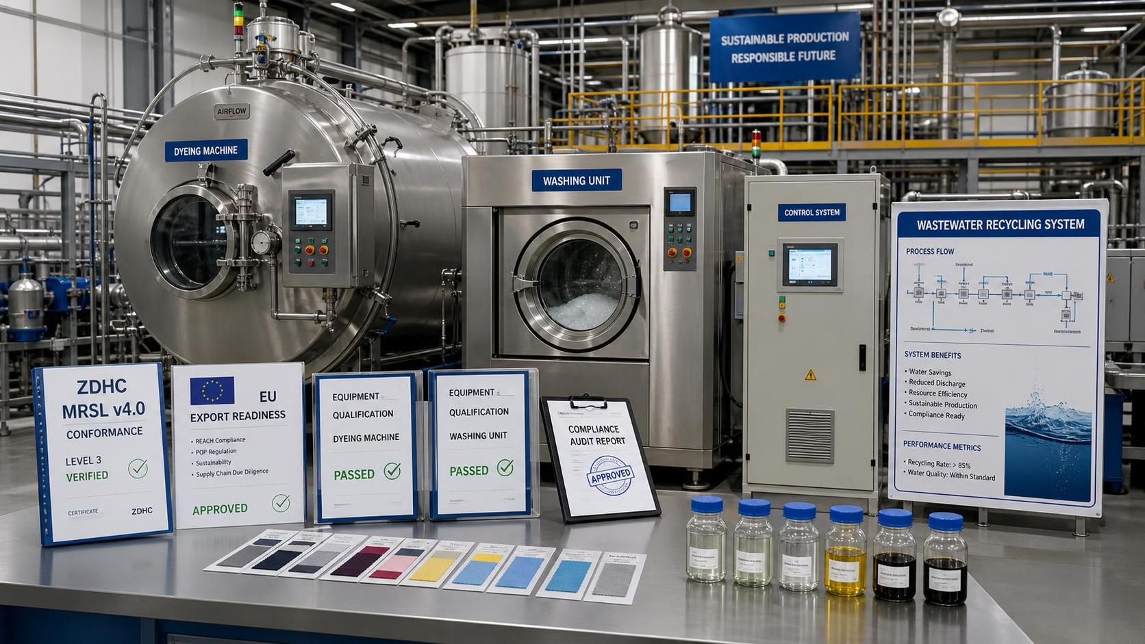 ZDHC MRSL v4.0 Now Mandatory for EU Dyeing Equipment