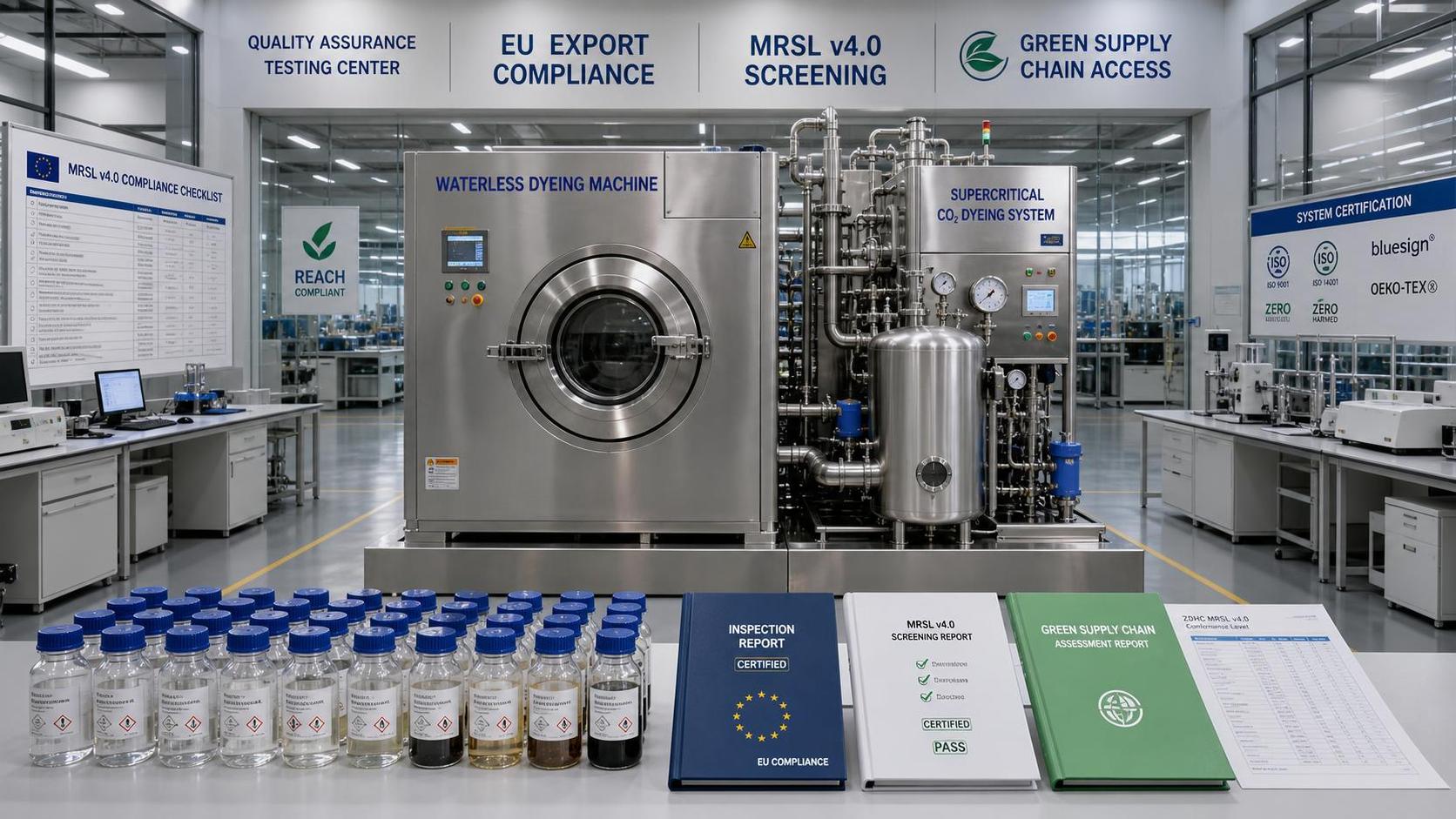 ZDHC MRSL v4.0 Now Mandatory for Waterless Dyeing Exports