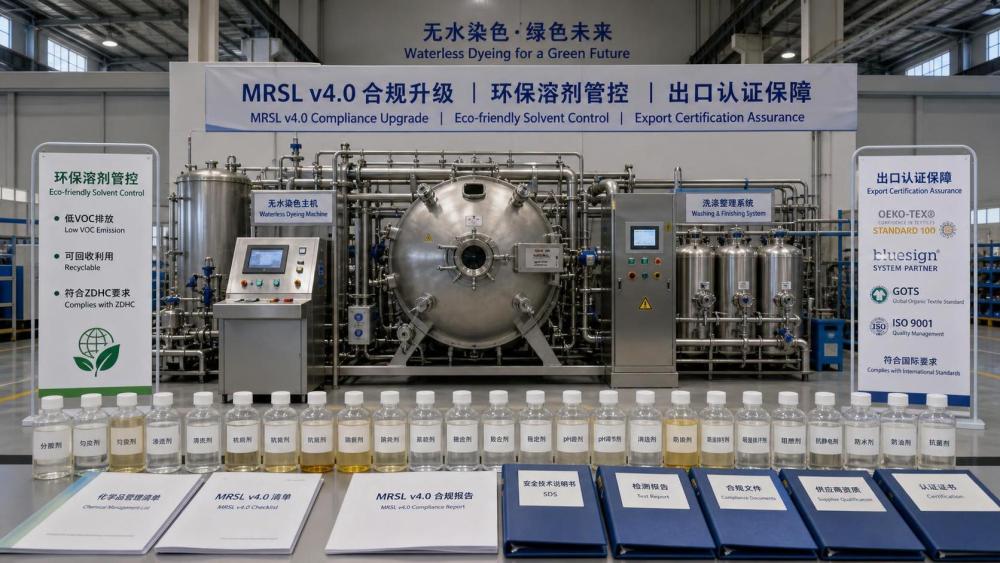 ZDHC MRSL v4.0 Raises Export Bar for Dyeing Systems