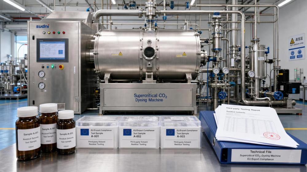 EU REACH Update Adds Residue Limits for scCO₂ Dyeing Exports