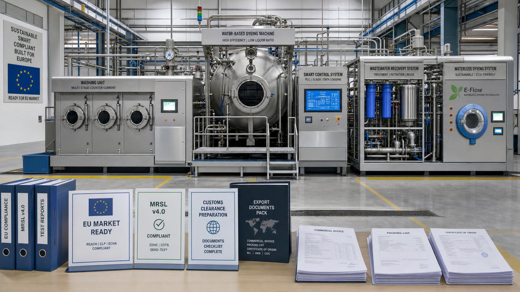 EU Rule Takes Effect on MRSL v4.0 for Dyeing Equipment EU Rule Takes Effect on MRSL v4.0 for Dyeing Equipment