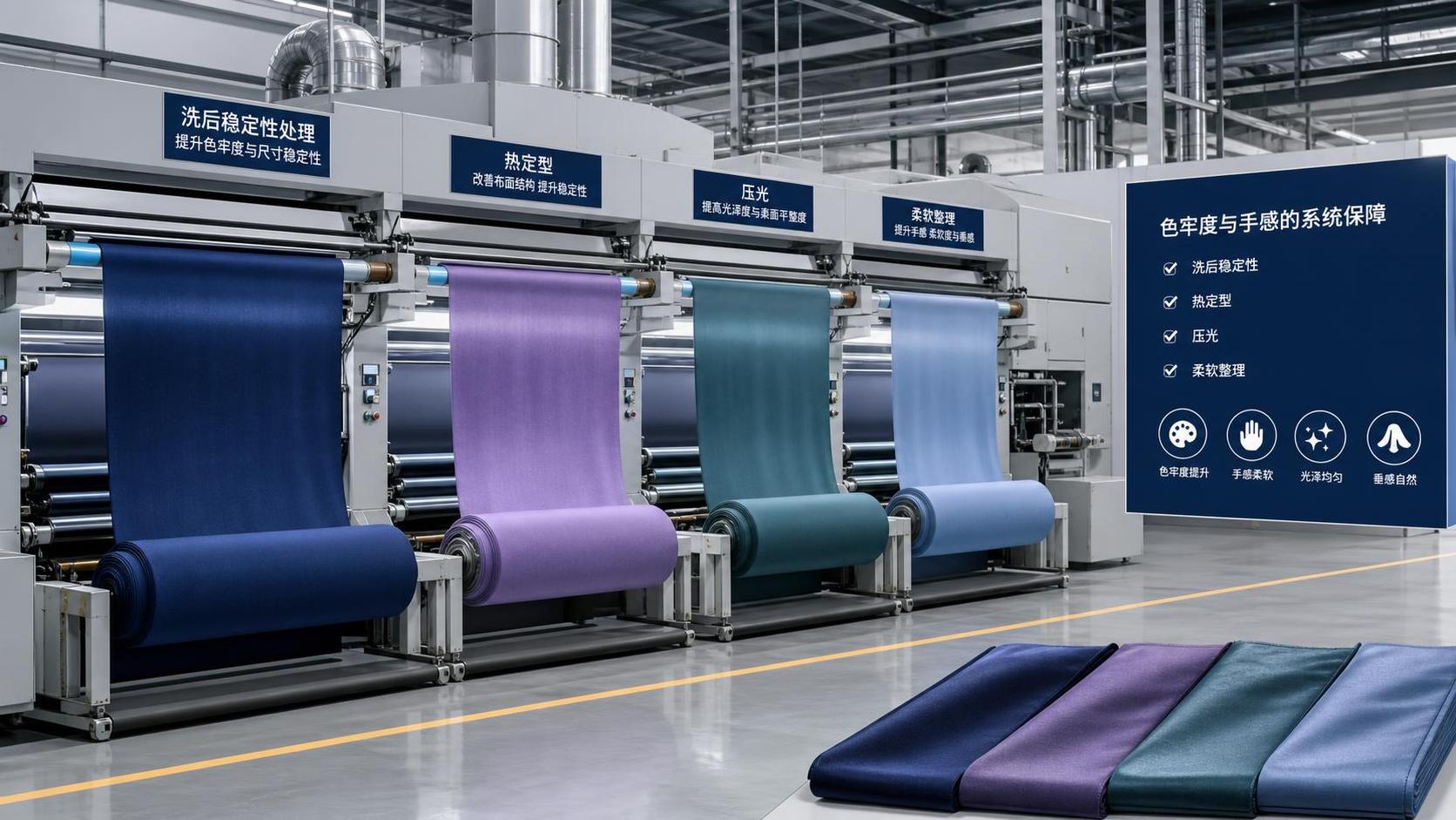 How textile finishing technology affects color fastness and fabric hand feel How textile finishing technology affects color fastness and fabric hand feel