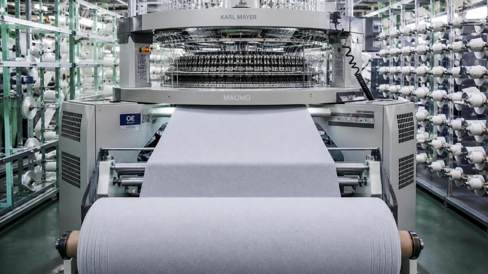 When do tricot knitting machines make sense for stretch fabric production?
