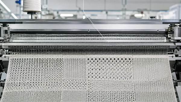 How machine gauge shapes fabric density in 3D flat knitting