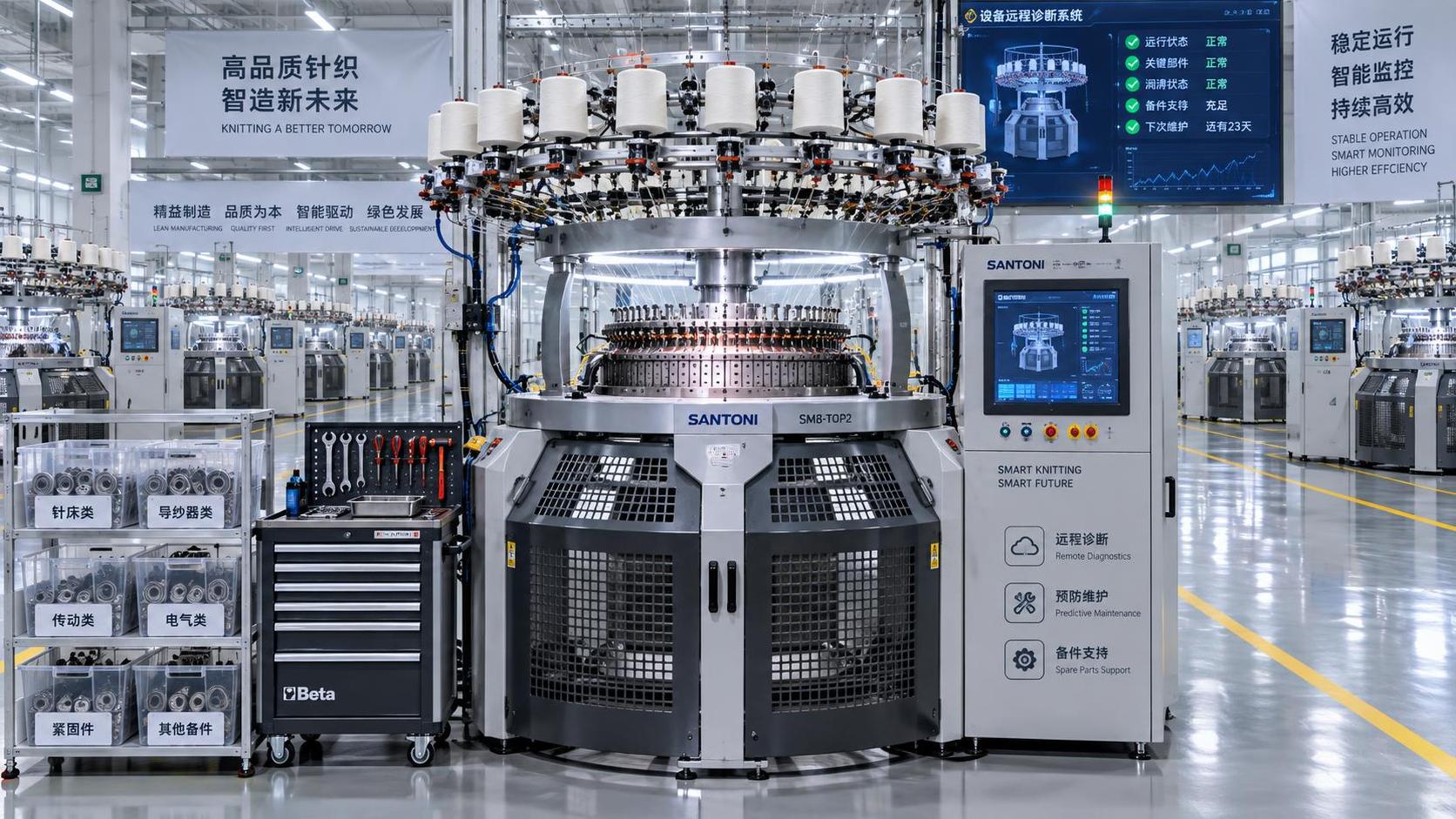 What support should a seamless knitting systems supplier provide after installation? What support should a seamless knitting systems supplier provide after installation?