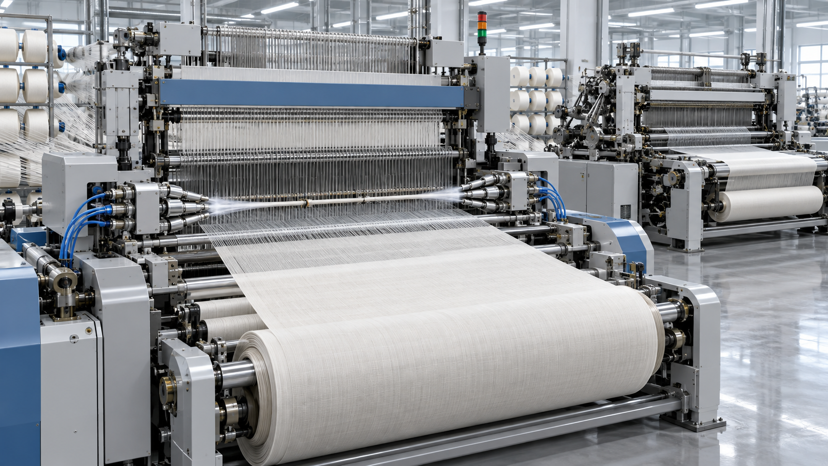 When does air jet weaving technology outperform rapier looms?