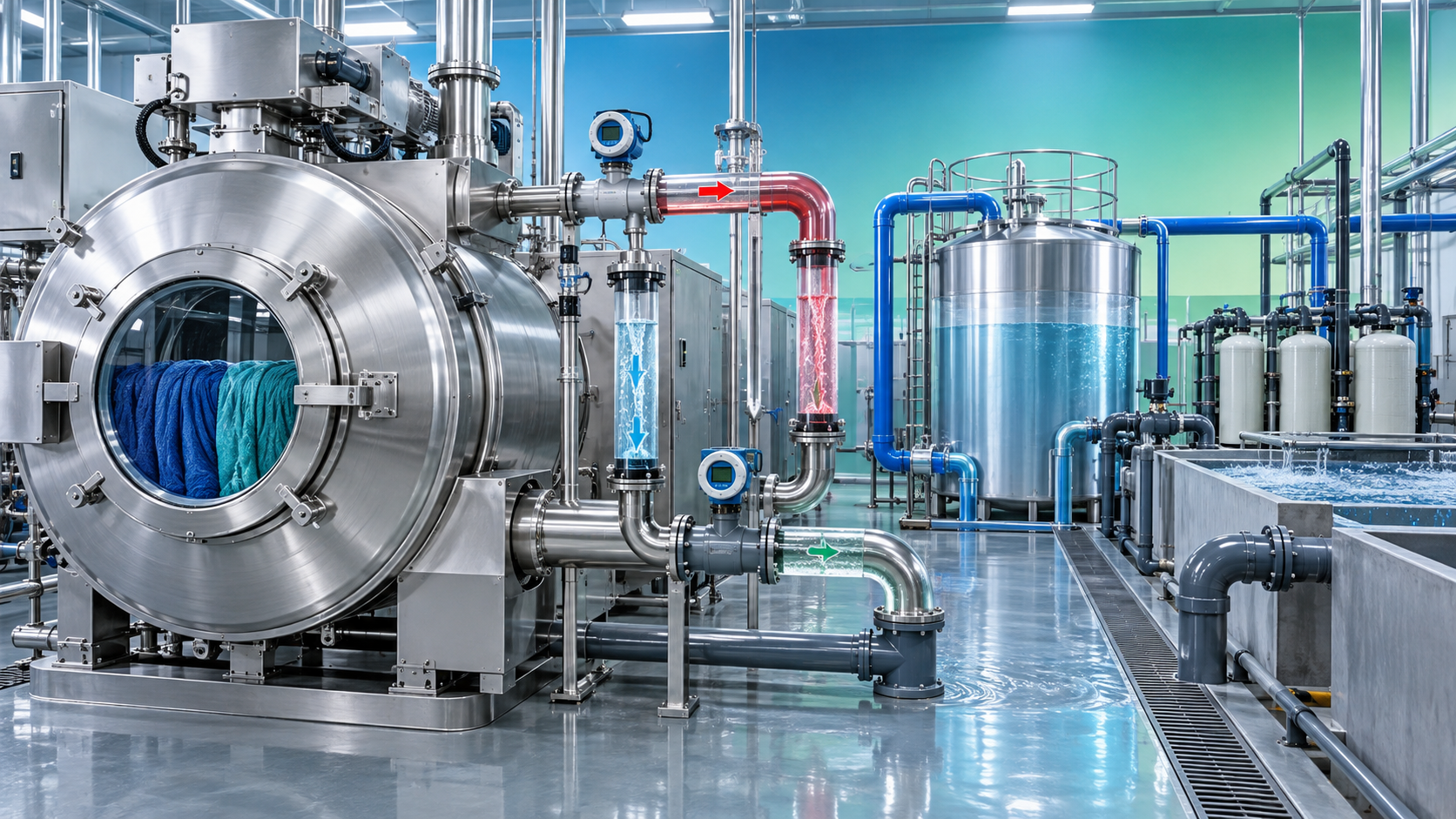 How Do You Measure Actual Water Use After Installing New Dyeing Equipment? How Do You Measure Actual Water Use After Installing New Dyeing Equipment?