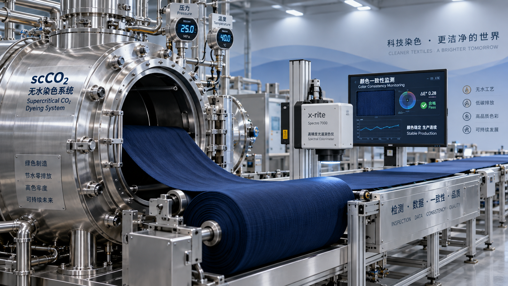 How Can Factories Monitor Color Consistency in Waterless Dyeing? How Can Factories Monitor Color Consistency in Waterless Dyeing?