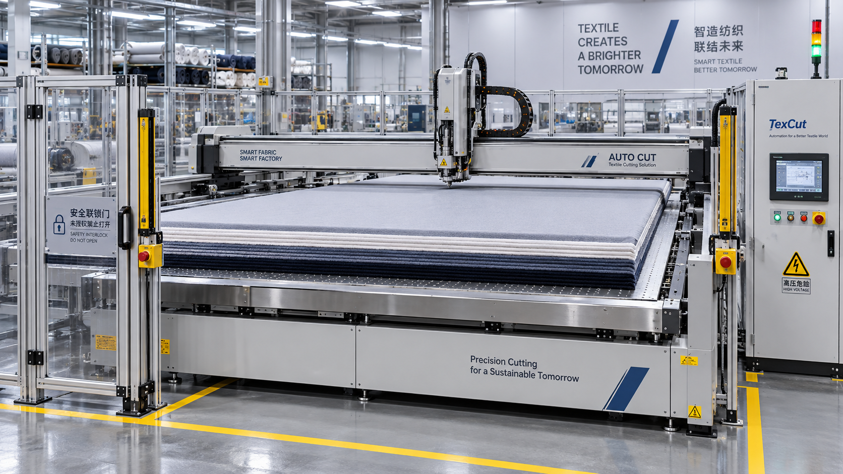 What CE compliance means for multi-ply fabric cutting machines What CE compliance means for multi-ply fabric cutting machines