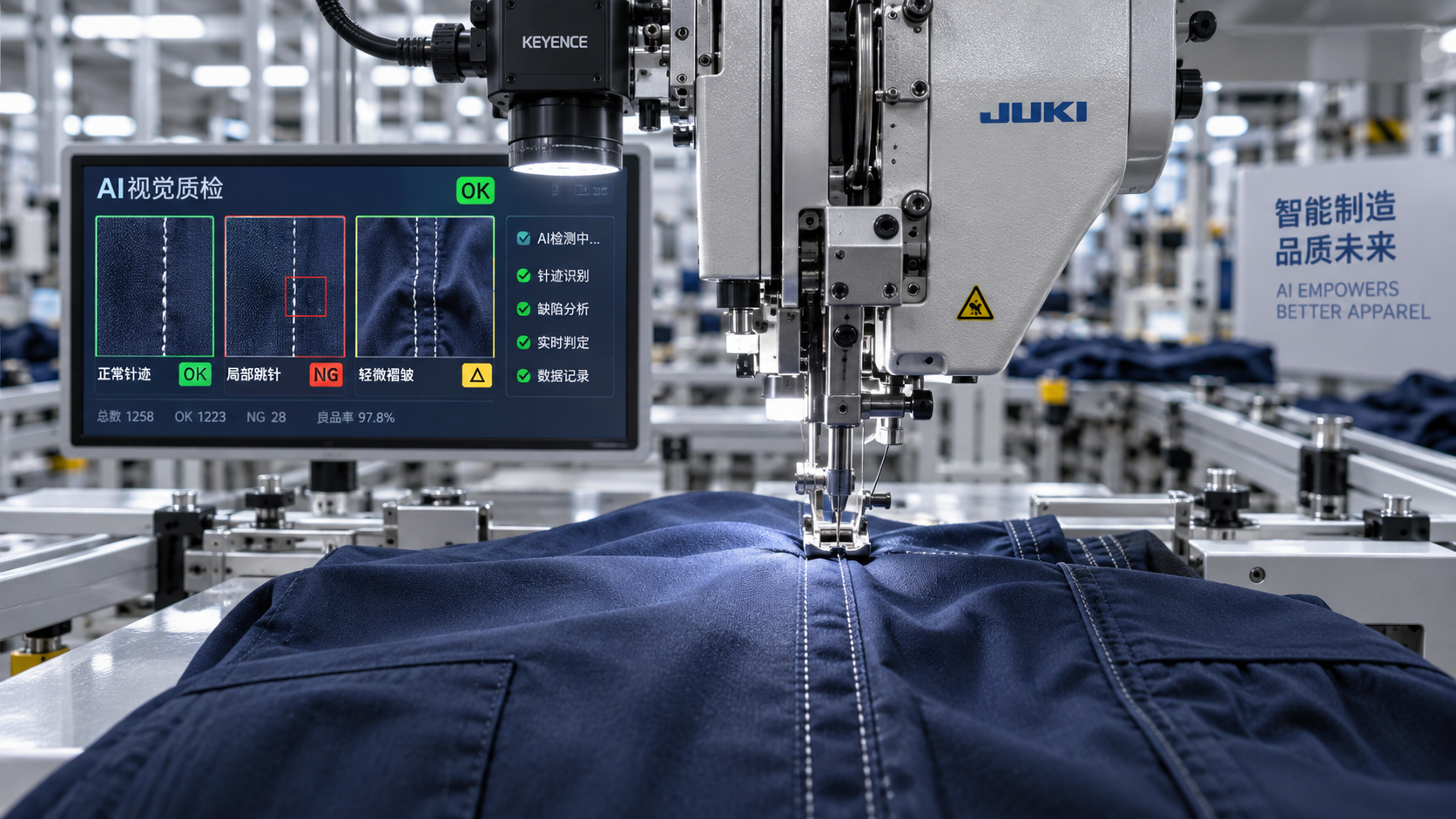How AI vision improves stitch quality management accuracy