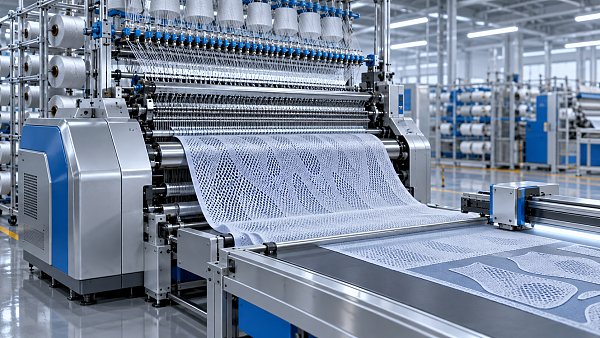 How to match warp knitting machinery to shoe upper production volumes
