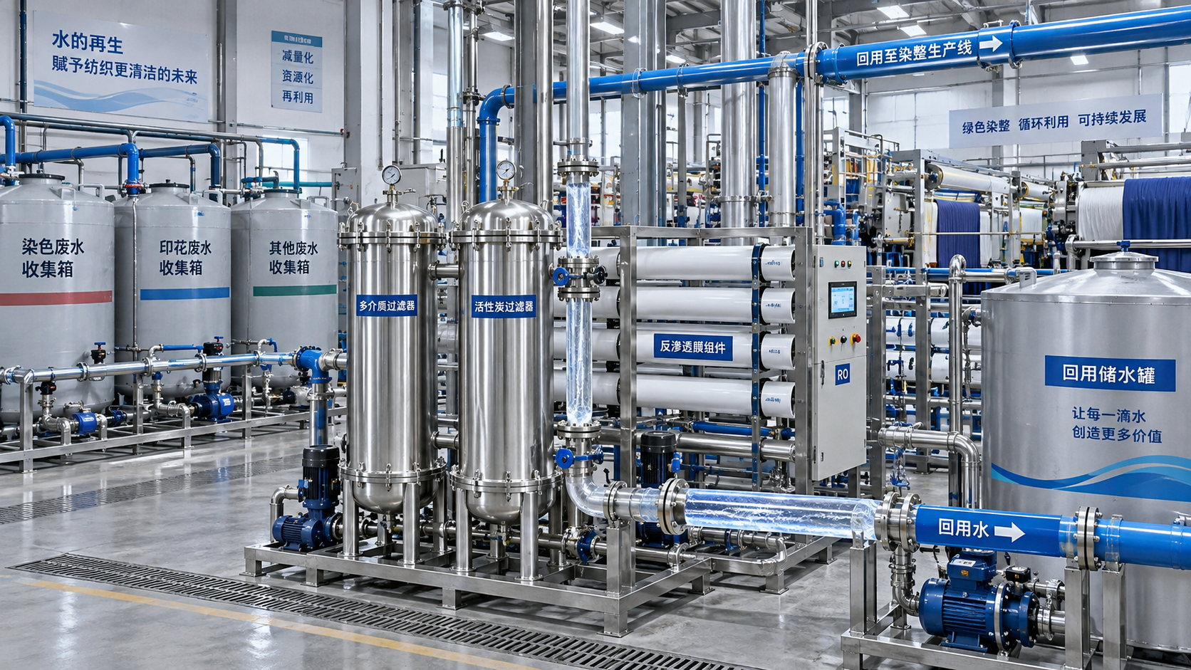 How to reduce textile mills' water footprint through wastewater reuse How to reduce textile mills' water footprint through wastewater reuse