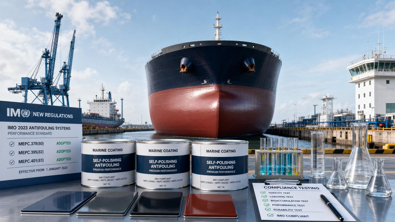IMO Sets New Test Rule for Self-Polishing Antifouling Coatings