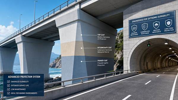 How to Choose Infrastructure Paint Systems for Concrete: Key Layers, Exposure, and Service Life