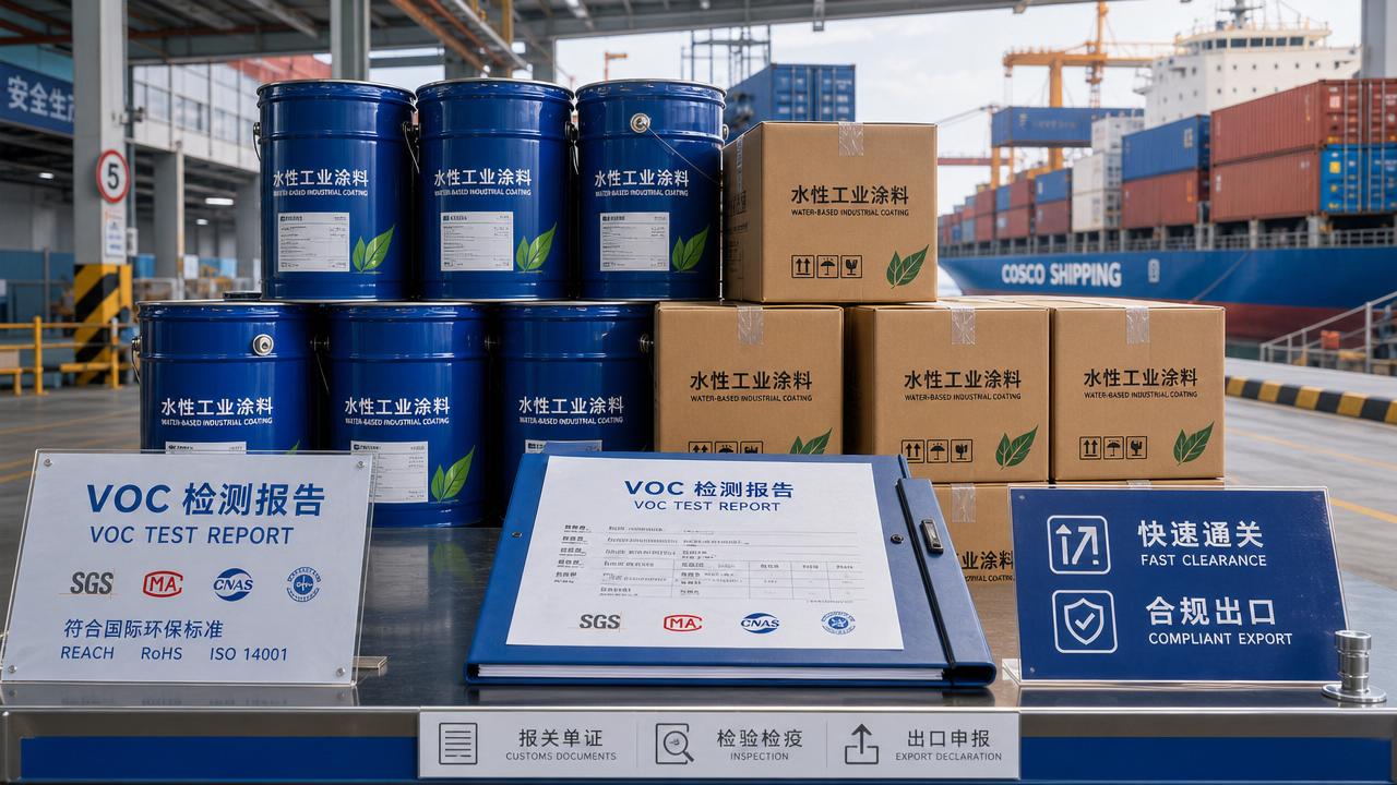 China Expands Fast Export Lane for Waterborne Paints