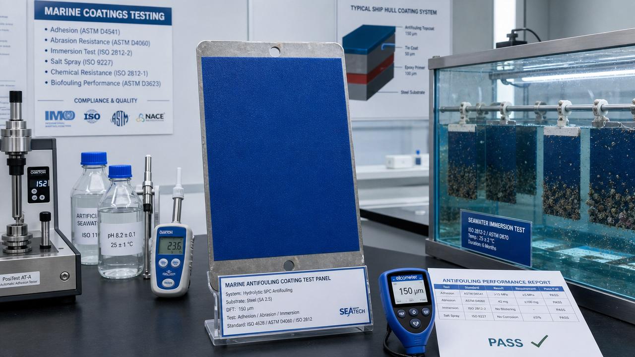 Coating Performance Standards for Antifouling: Key Test Methods and Compliance Metrics