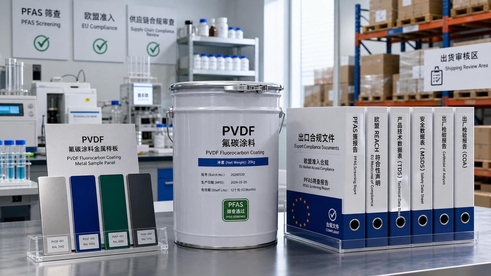 ECHA PFAS Screening Tightens EU Entry for PVDF Paints