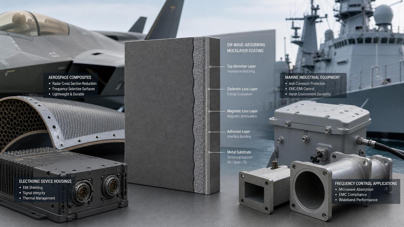 Electromagnetic Absorbing Coatings Explained: Materials, Frequency Bands, and Use Cases