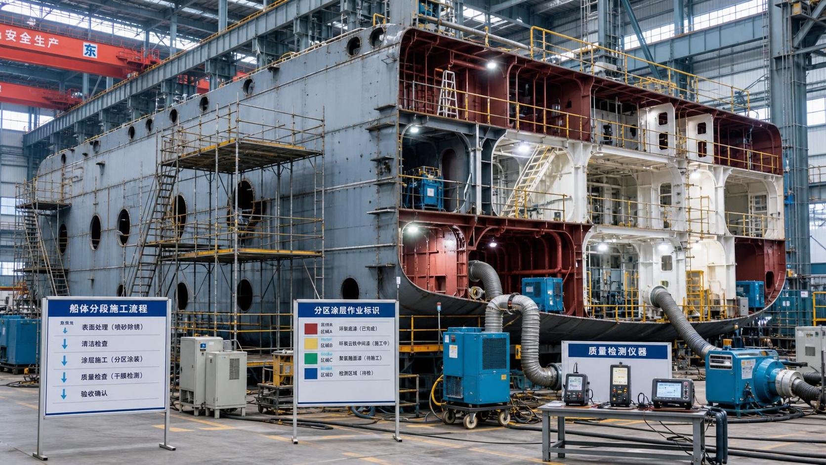 Coating Application Engineering in Shipyards: How to Plan Surface Prep, Sequencing, and QA