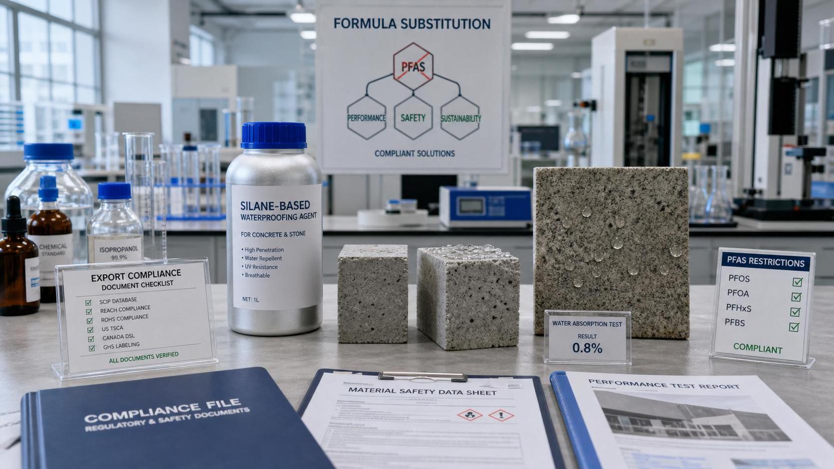 EU REACH Adds PFAS Ban for Silane Water Repellents