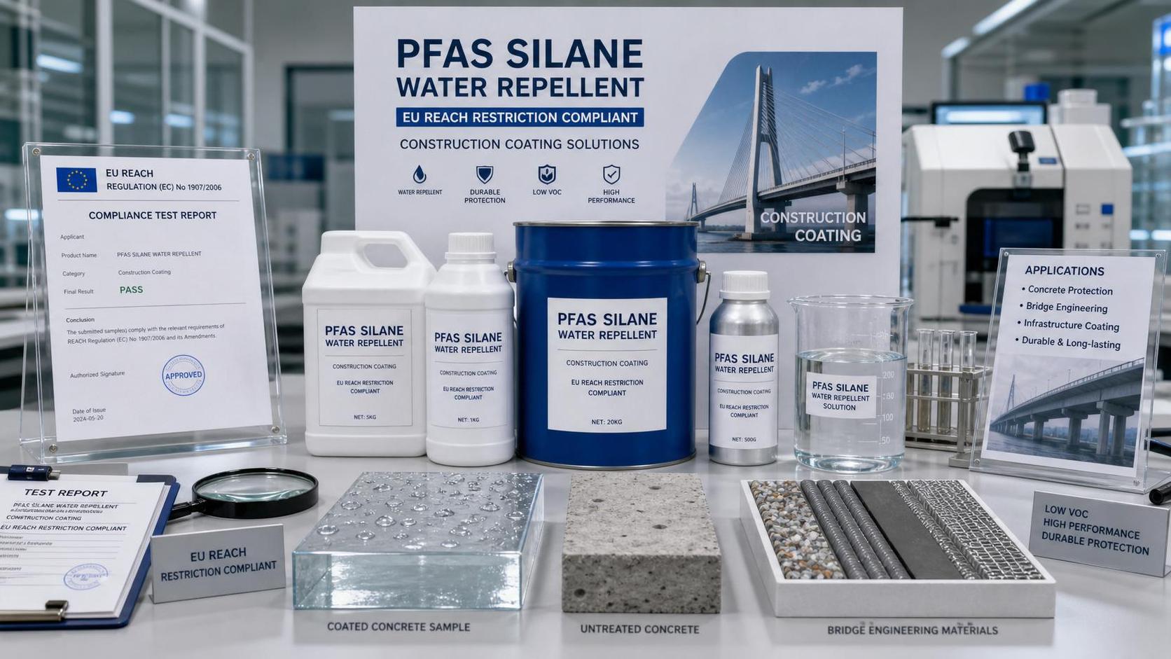 EU REACH Restricts PFAS Silane Water Repellents