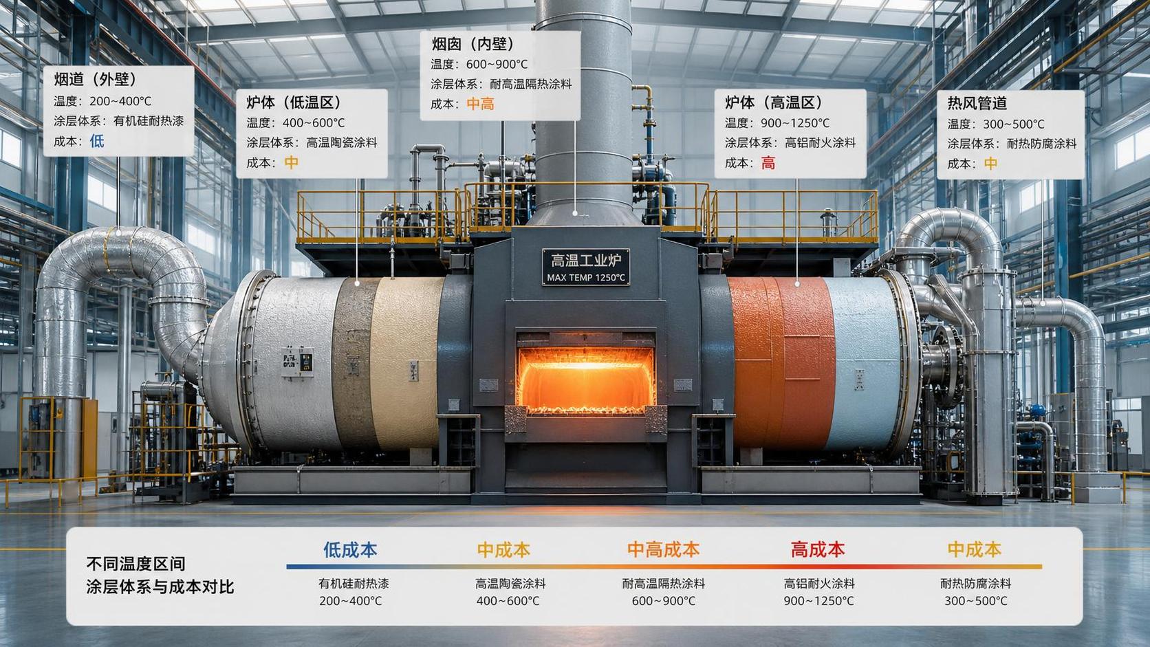 Industrial Furnace Coatings Price Breakdown: What Drives Cost in High-Temperature Projects?