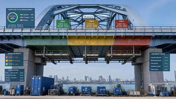 Bridge Coating Maintenance Planning: How to Set Inspection Cycles and Recoating Priorities