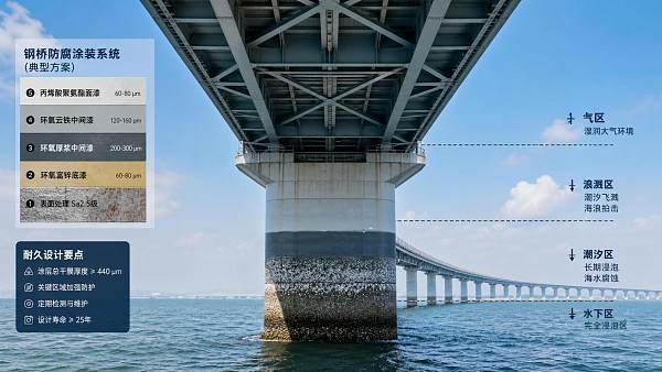 Bridge Coating Engineering Basics: Coating Systems, Exposure Zones, and Design Risks