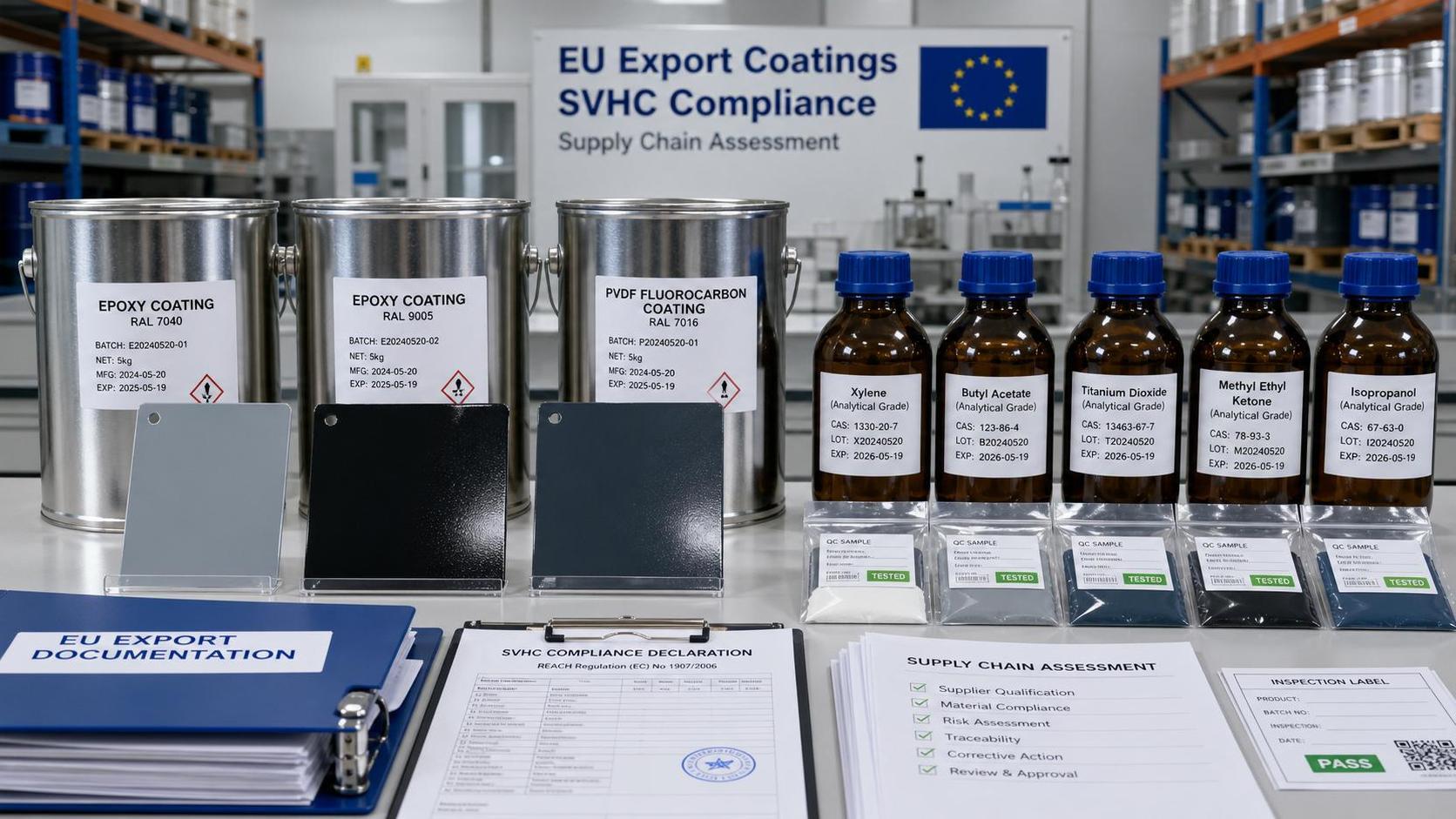 ECHA Adds SVHCs Used in Epoxy and PVDF Coatings