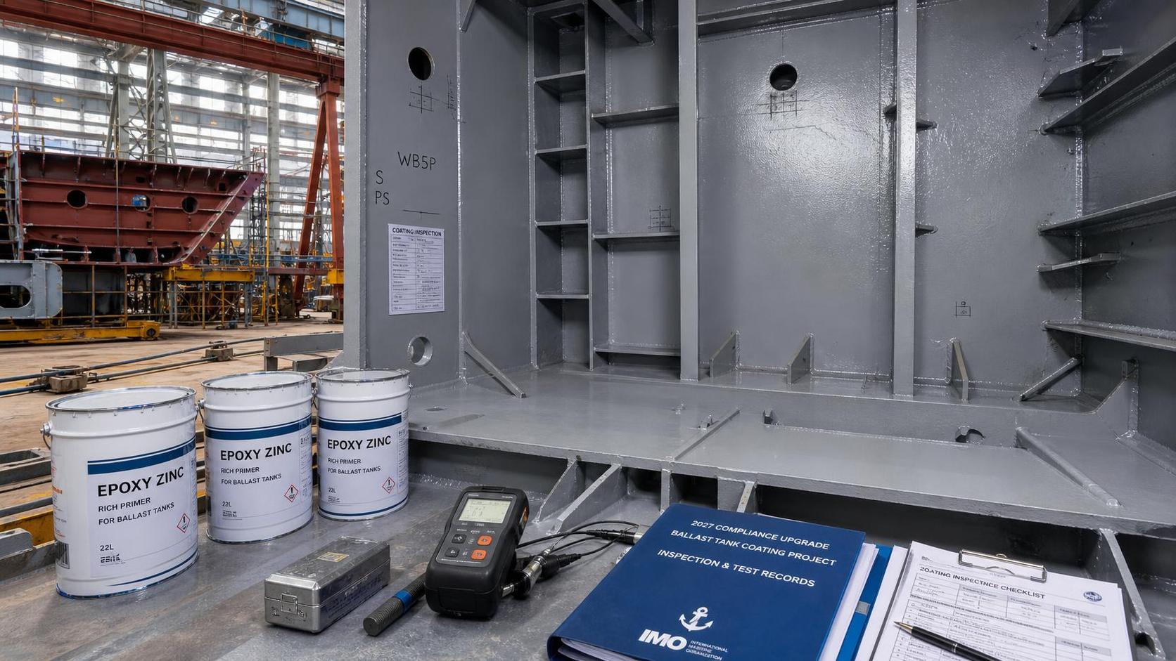 IMO Sets 2027 Ballast Tank Coating Limits