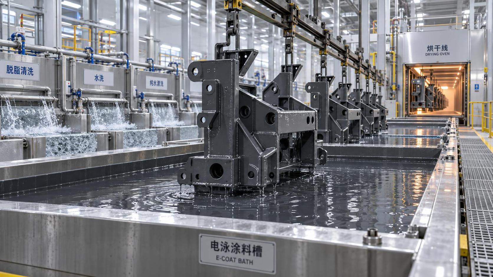 How Cathodic Electrodeposition Coatings Improve Corrosion Resistance on Steel Parts