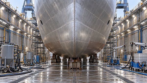 When should dry dock coating repairs include full surface preparation?
