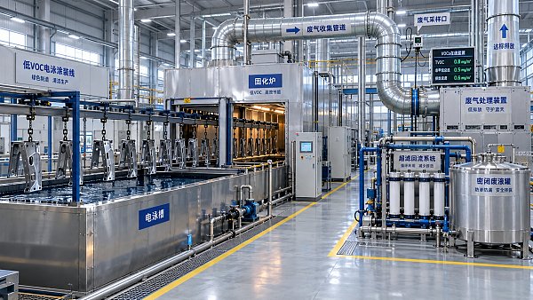 Low-VOC E-Coat Systems: How to Evaluate Total Process Emissions