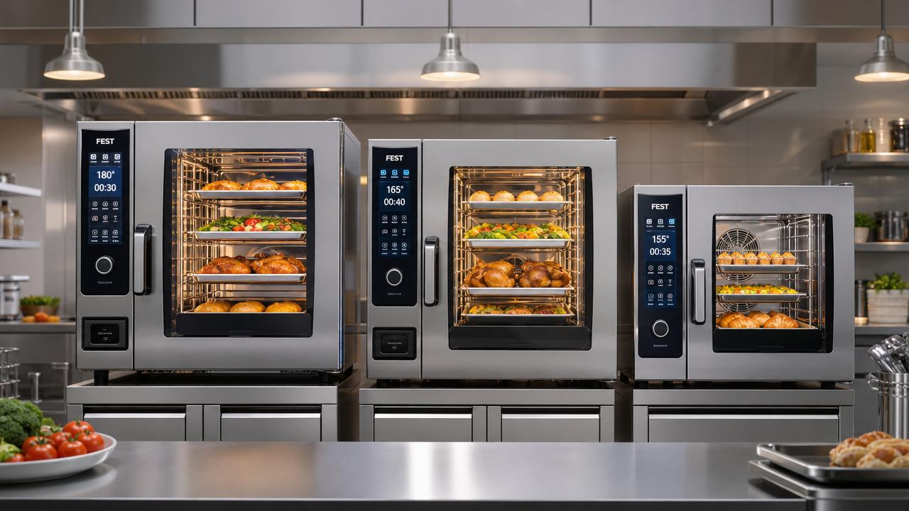 How to Choose a Combi Oven: Steam Modes, Capacity, Controls, and Cleaning Compared