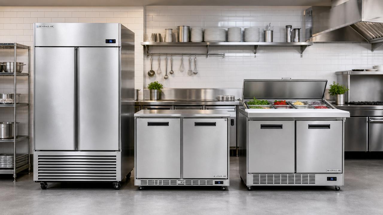 Commercial Refrigeration Buying Guide: Reach-In, Undercounter, and Prep Units Compared