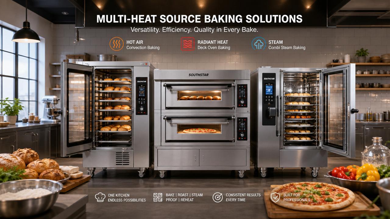 Commercial Ovens Explained: Key Types, Heat Sources, and Best Uses by Menu Type