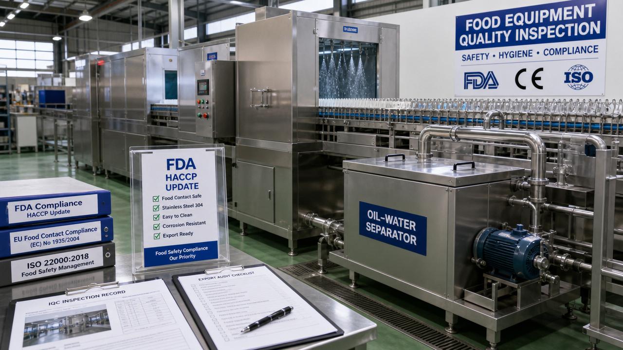 FDA HACCP Update Tightens Review of Dishwashing Lines