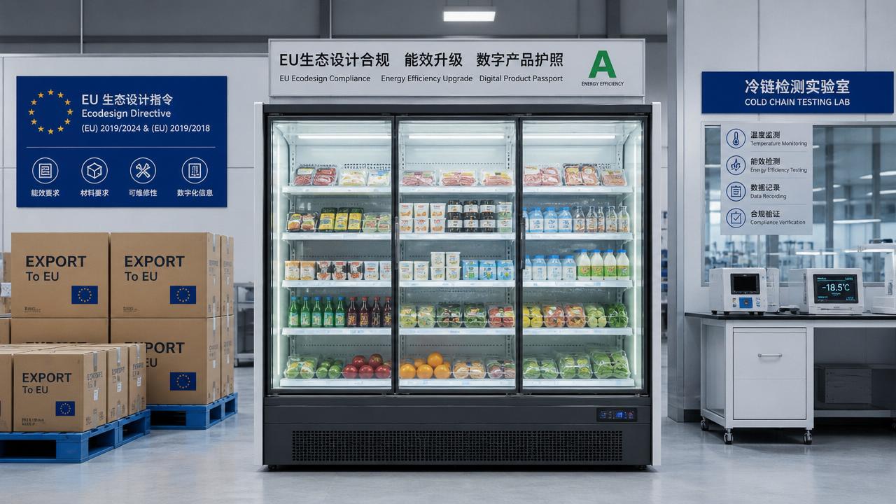EU Ecodesign Rule Tightens Display Freezer Exports